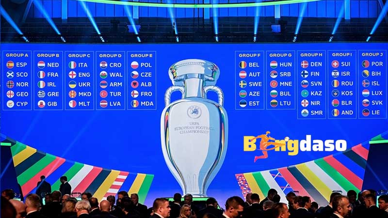 Lịch đấu Euro 2024 được phát trực tiếp trên kênh nào