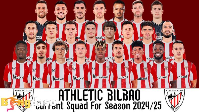 Đội hình hiện tại được cập nhật mới nhất của Athletic Club