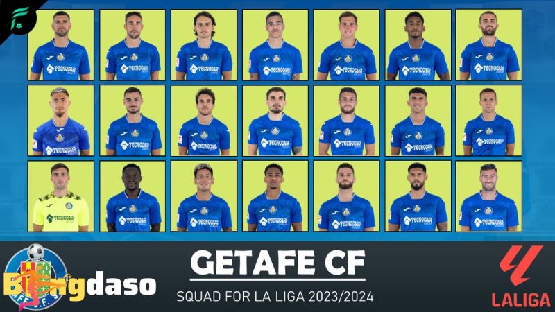 Đội hình ra sân năm nay của Getafe