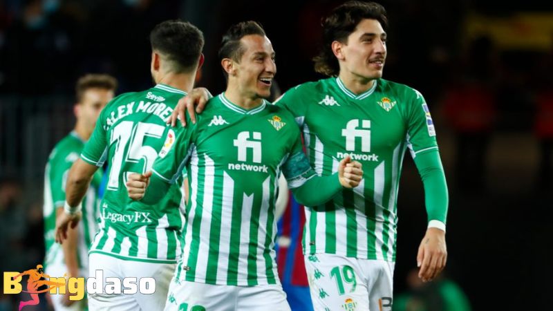 Phong độ thi đấu của Real Betis trong các trận đấu gần đây